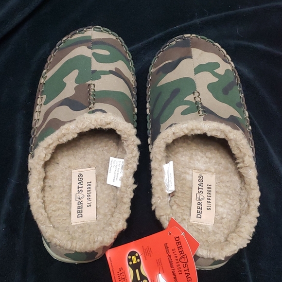 Deer Stags Other - DEER STAGS NORDIC CAMO SLIPPERS
